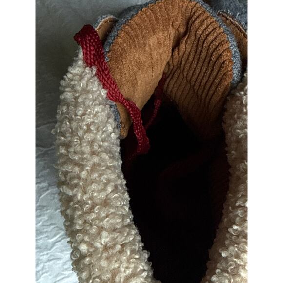 Kork Ease Evie Womens Size 10M Ankle Boots Gray Felted Wool Lace Up Bootie Heel - Picture 8 of 11